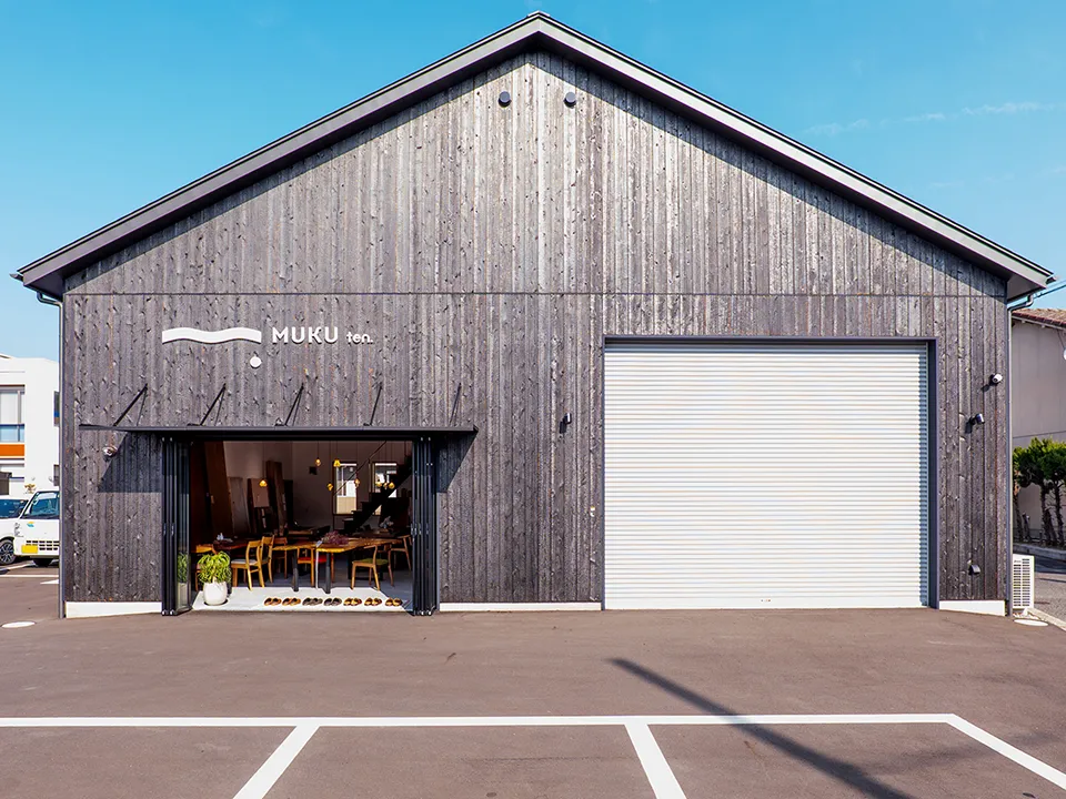 天然無垢の天板。