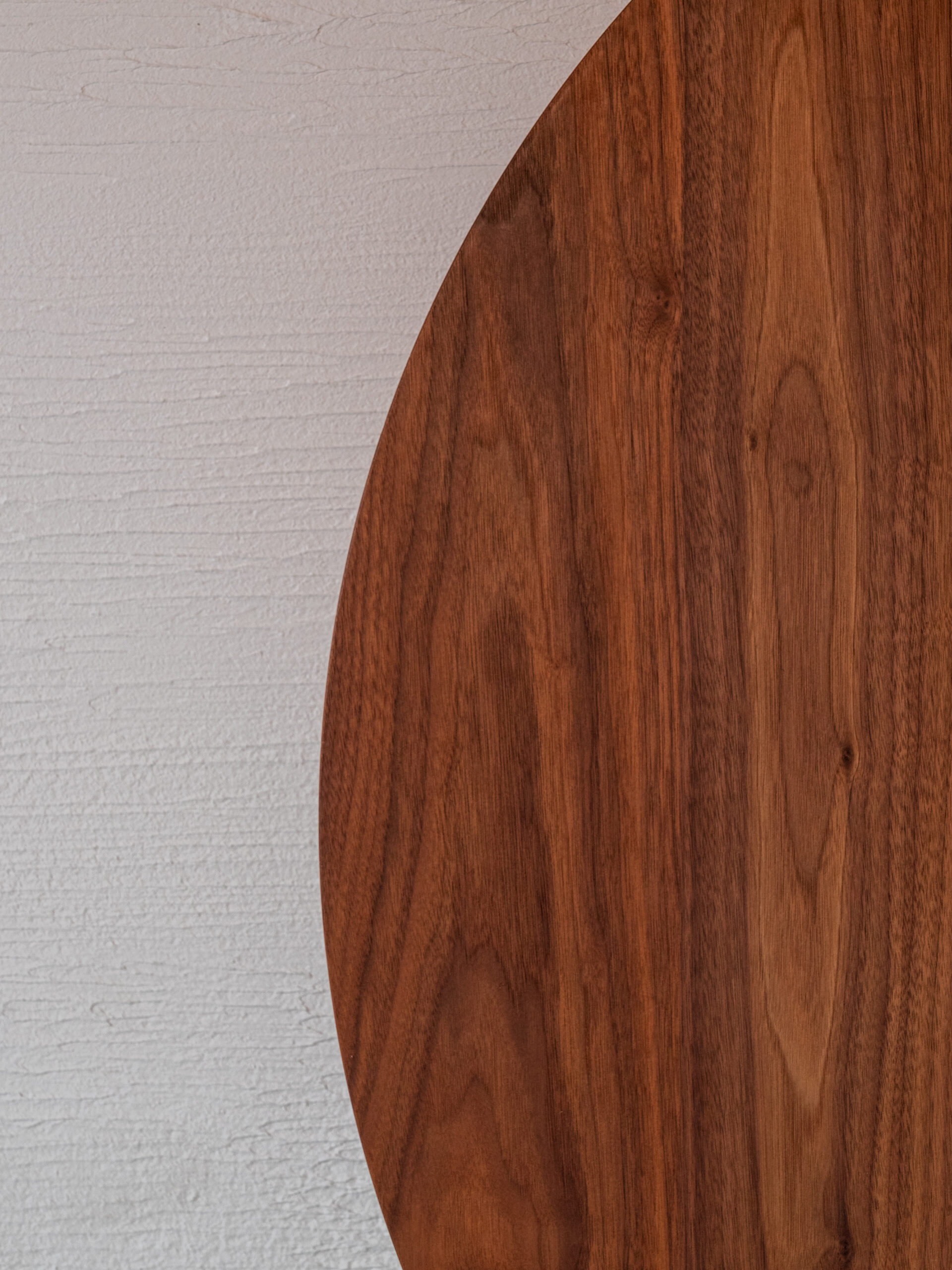 ブラックウォールナット-円卓